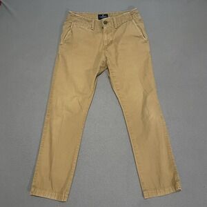 Mens AE American Eagle Beige Slim Chino Straight Leg Pants Size 29x30(29)